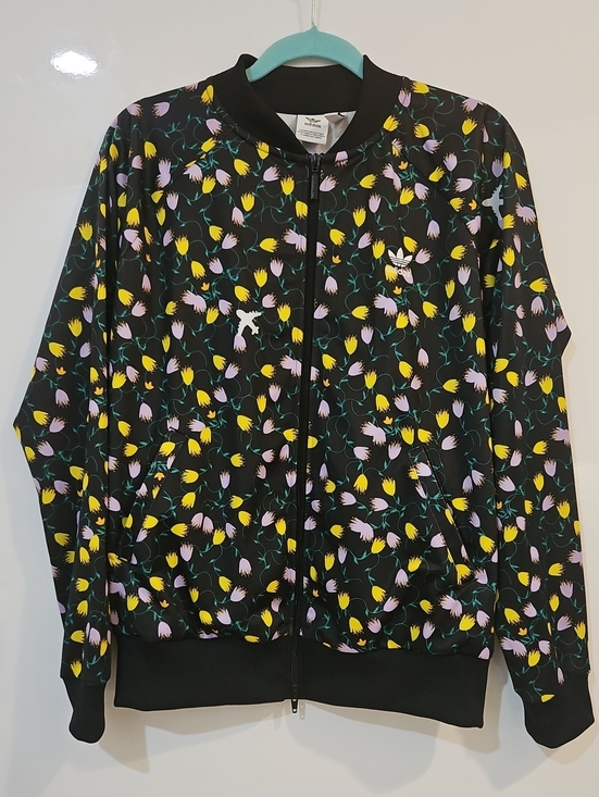 adidas Jackets & Blazers - Adidas Floral Zip-Up Jacket